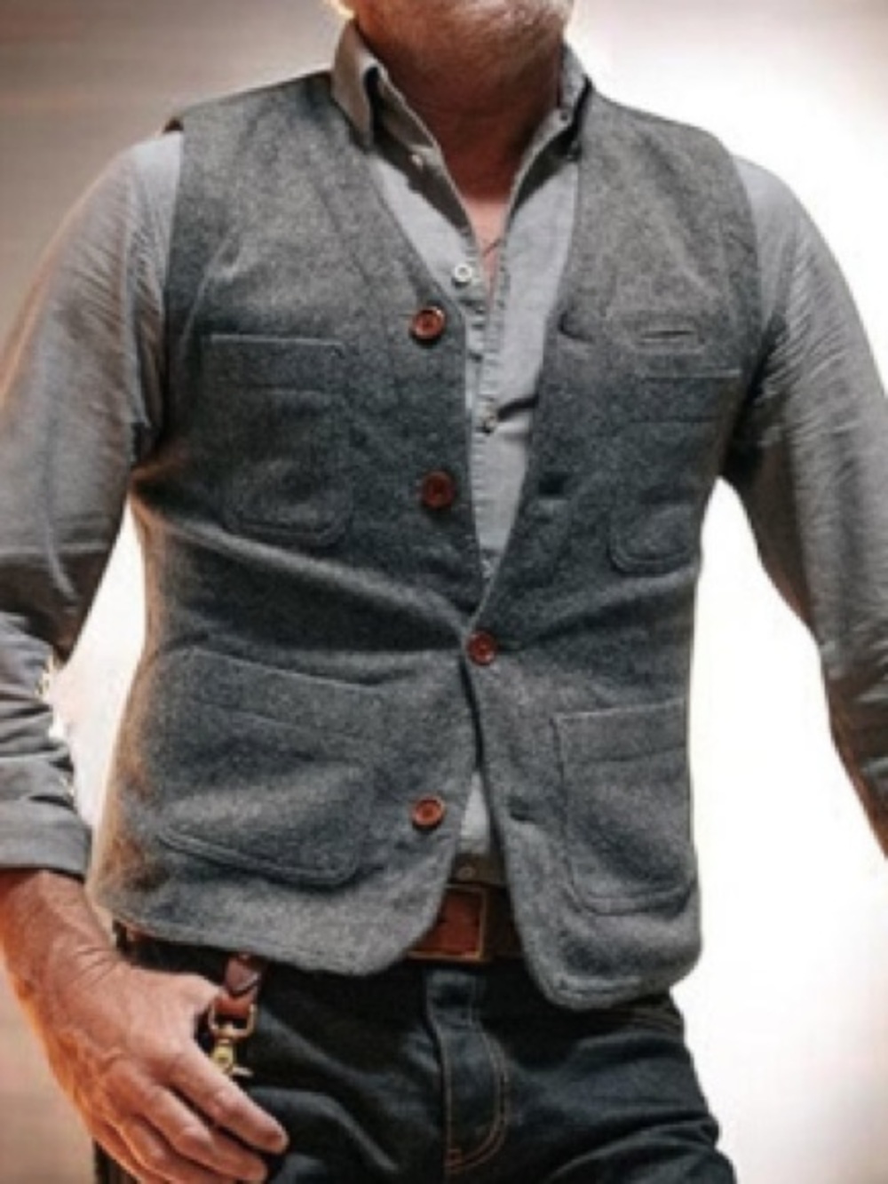 &SONS Trading Co Drifter Wool Waistcoat